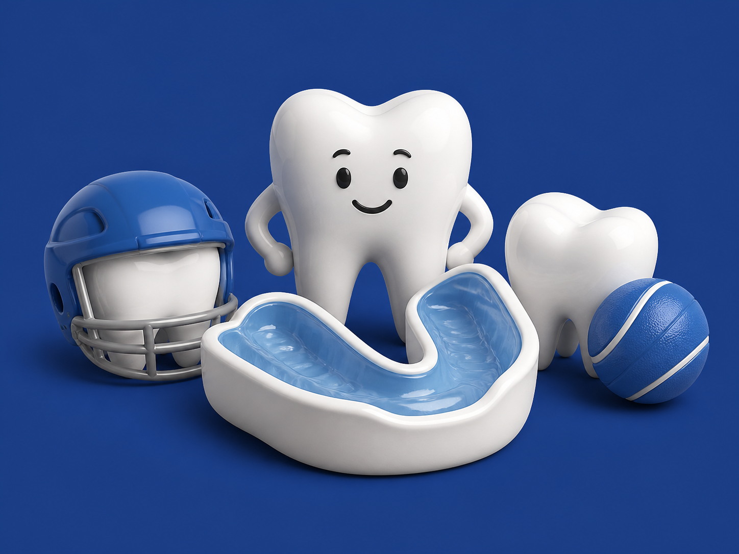 Illustration for Sportsguards & Mouthguards at Klamer Family Dentistry